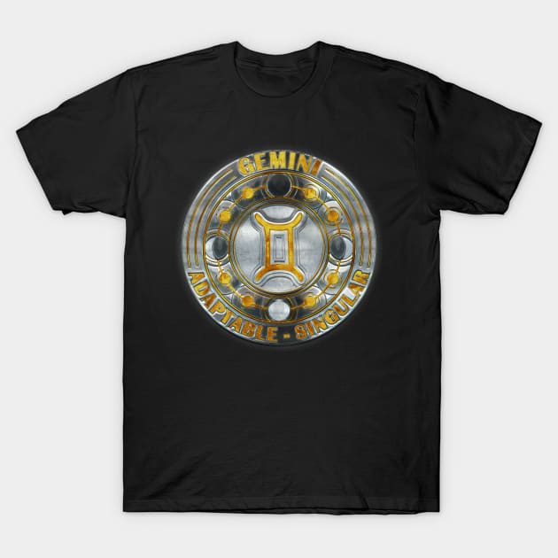 Chrome Gemini T-Shirt by FallingStar